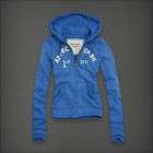 NWT Green Zip Up ABERCROMBIE HOODIE Small Med Large  