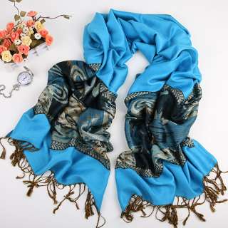  lurex India Style Cashmere scarf shawl wraps  