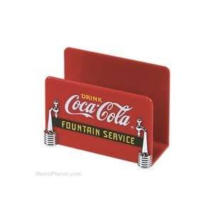  Coca Cola Napkin Holder Fountain Service