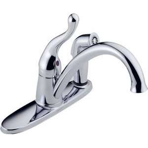 Delta 319 DST Talbott Single Handle Kitchen Faucet With Side Spray In 