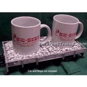   Scale Real Coffee Bean Cup Holder For LGB #4110 Flat Car Toys & Games