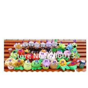  new small size whole plush and stuffed toy plants vs 