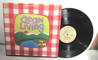 CLEAN LIVING SELF TITLED LP VANGUARD RECORDS 1972  