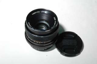 Yashica 50mm f1.9 lens DBS CY C/Y rated B+  