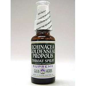  Gaia Herbs   Echinacea Goldenseal Throat Spray 1 oz 