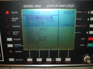 EG&G PRINCETON 5302 Dual Phase Lock In Amplifier L@@K  