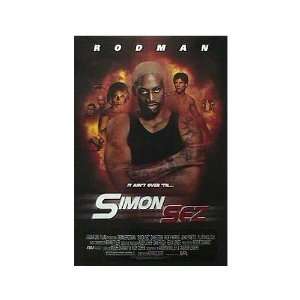  Simon Sez Original Movie Poster, 26.75 x 39.75 (1999 
