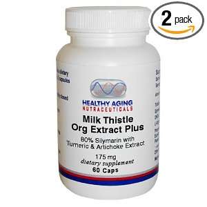  Nutraceuticals Milk Thistle Org Extract Plus 175 Mg 80% Silymarin 