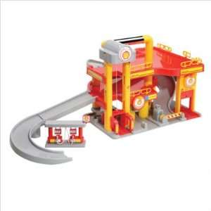  Shell Electronic Garage with 5 Cars Toys & Games