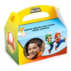  Super Mario Bros. Personalized Empty Favor Boxes (8) Toys 
