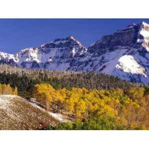  Fall Colors on Aspen Trees, Maroon Bells, Snowmass 