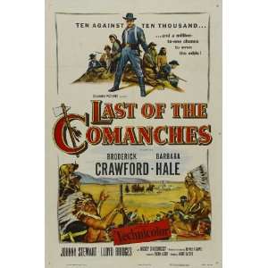  Last of the Comanches Movie Poster (27 x 40 Inches   69cm 