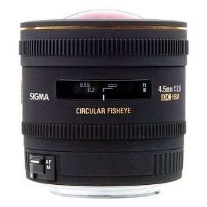  Sigma 4.5mm f/2.8 EX DC HSM Circular Fisheye Lens for 