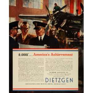  1942 Ad Eugene Dietzgen Co Chicago Precision Equipment 