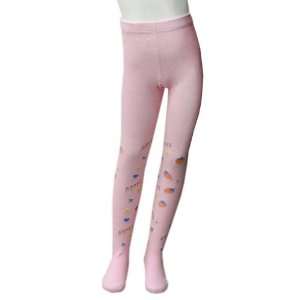    Strawberries Pink Girls Fashion Tights Size S (1   3 Years) Baby