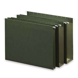   Company o   Hanging Box Bottom Folders, 1Cap, Letter, Green Office