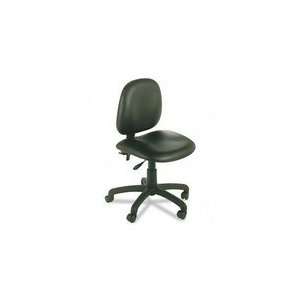  Cava Collection Task Office Chair, Black Frame, Black 