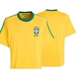  Brazil Home Soccer Jersey Size Large