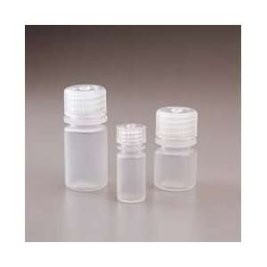 Nalgene Polypropylene Diagnostic Bottles, Shrink Wrap Tray, 1/8 oz (4 