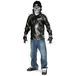  Rubies Costumes Metal Skull Biker Child Costume 882425 