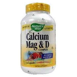  Calcium Mag D Complex 250 Capsules by Natures Way Health 