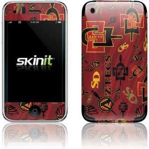  SDSU Pattern Print Skin skin for Apple iPhone 3G / 3GS 