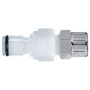 Disconnect Compression Insert; Valved, 5/32 in. Tube OD, 1/4 in. Flow 