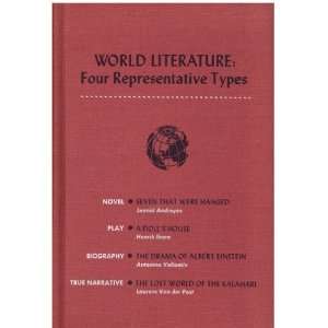  World Literature Four Representative Types Robert Shostak Books