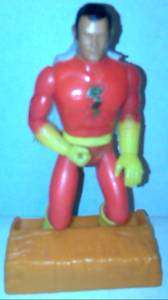 Vintage Mego Comic Action Heroes Shazam with Stand  