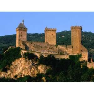 10th Century Chateau Des Comtes De Foix, Foix, Midi Pyrenees, France 