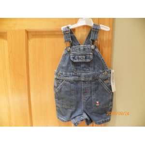   Carters Baby Boys Denim Short Overall Size 12 Months Baby