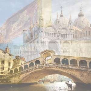 Scrapbooking Paper 12X12 Venice Collage2 sheets  