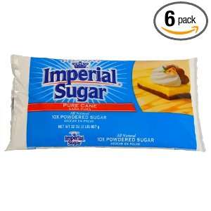 Imperial Powdered Sugar, 2 Pound (Pack Grocery & Gourmet Food