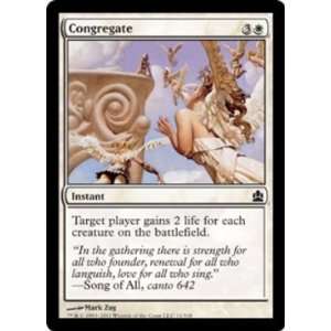    Magic the Gathering   Congregate   Commander Toys & Games