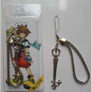  New Kingdom Hearts Key Blade Metal Phone Charm Strap #3 