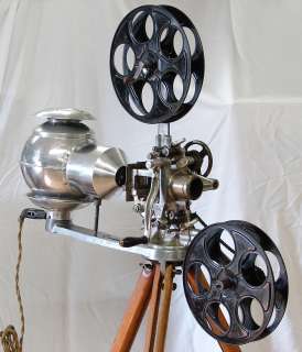 Antique Silent 35mm Movie Film Projector Cinema Theater Kinetoscope 
