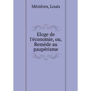  Eloge de lÃ©conomie, ou, RemÃ¨de au paupÃ©risme 