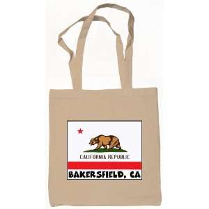  Souvenir Bakersfield California Tote Bag Natural 
