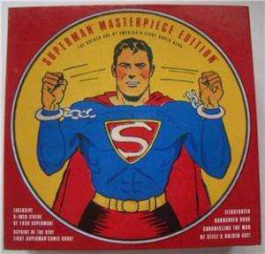   Superman Masterpiece Edition Box Set Statue, Comic, Hard Cover Book