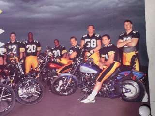 Old University Of Iowa Hawkeyes 1988 Football Game Poster Ridin Up A 