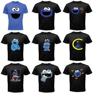 COOKIE MONSTER SESAME STREET FUNNY MAN SHIRT COLLECTION  