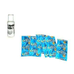 Ultra Shape Premium Latex Condoms Lubricated 48 condoms Liquid Silk 50 