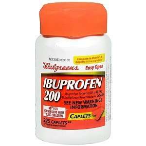   Ibuprofen 200 mg Caplets, 225 ea Health 