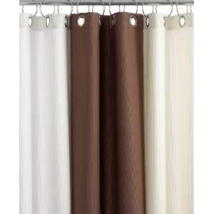  Martha Stewart Collection Simply Cord Shower Curtain Cream 