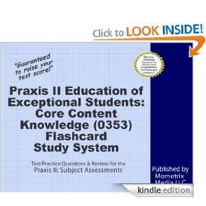 Praxis II Education of Exceptional Students Core Content Knowledge 