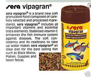 Sera Vipagran 100 ml Tropical Fish Food (0201)  