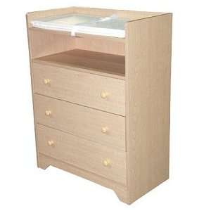  Shaker Style Natural Maple Finish Changing table