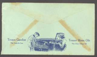 1927 Cover & Letterhead ~ Fisk Tires / Texaco Gasoline  