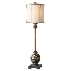 Uttermost 35 Shahla Bronze Lamps Aged Golden Bronze Finish With 