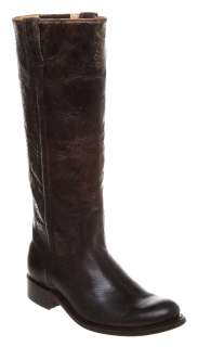 Womens Sendra City Tall Pull On Boot Blk Crked Lthr  